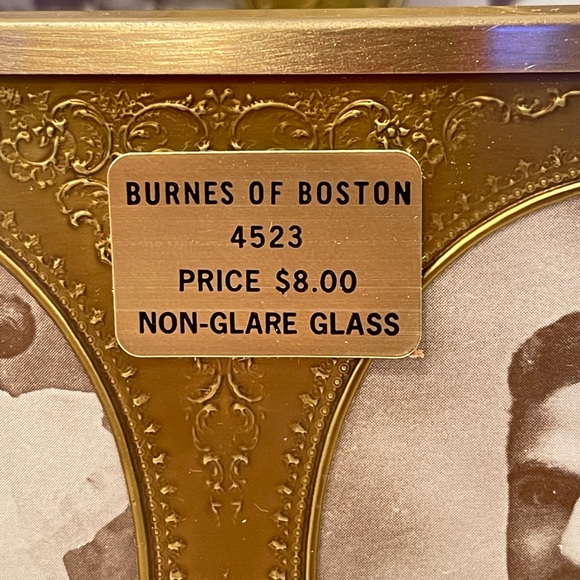 Vintage Burnes Of Boston Picture Frames 2 4523 Non Glare Glass New Original Box - Picture 8 of 16